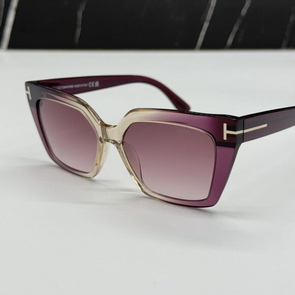 NEW TF1030 83Z TOM FORD BLACK/VIOLET FT1030/S 83Z WOMEN TOM FORD SUNGLASSES main image 7